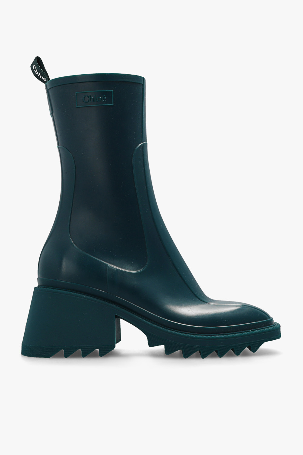 SchaferandweinerShops | Chloé 'Betty' heeled rain boots | Women's Shoes | A  close-up look at Céline Dions Chloe Gosselin heels